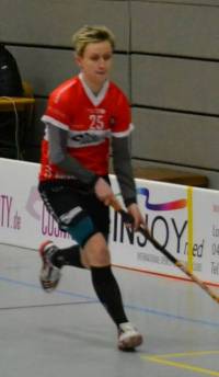 Anne-Marie Mietz - Topscorerin der Floorball Bundesliga 2013/14